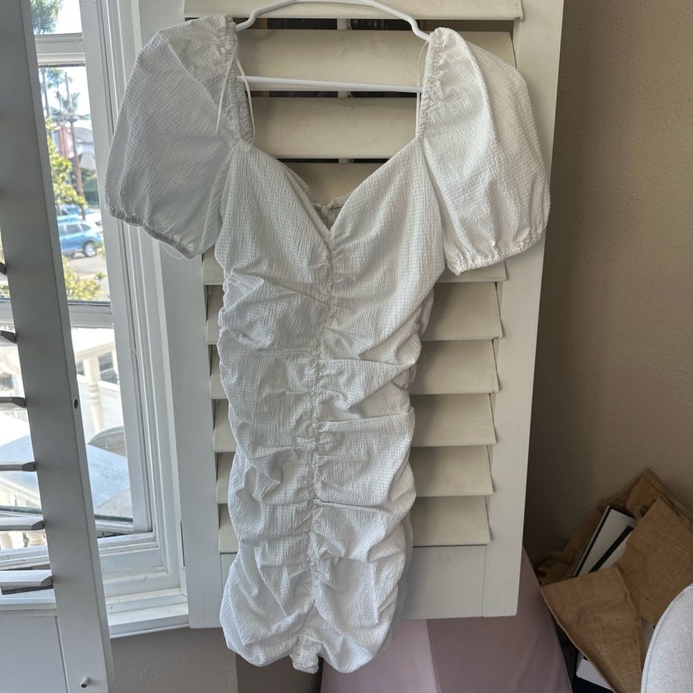 White adorable dress